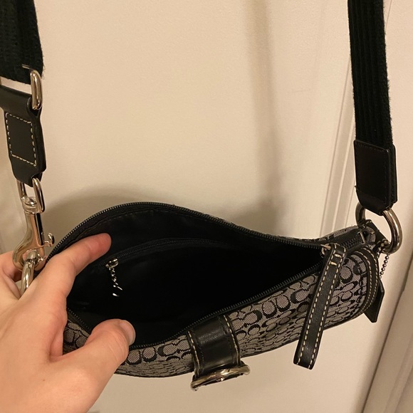 Coach Bags Coach Logo Jacquard Buckle Crossbody Bag Poshmark